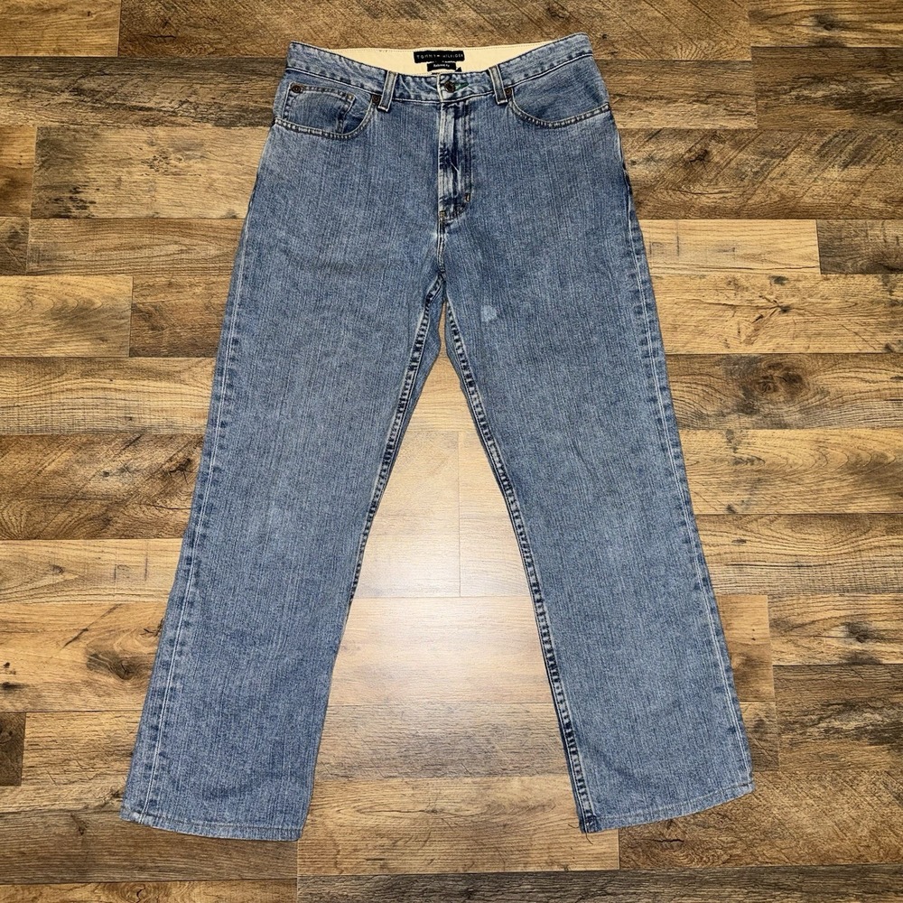 Vintage Y2K Tommy Hilfiger Blue Jeans Relaxed Fit Pants Size 31 x 30